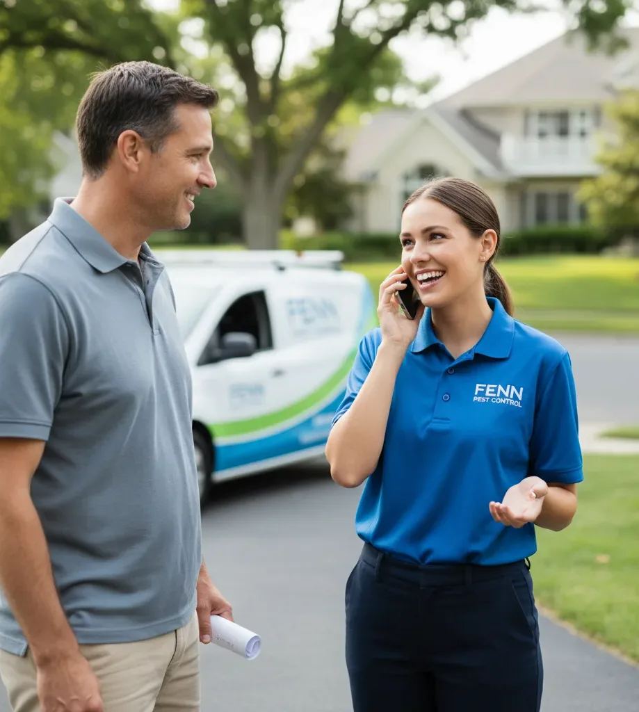 Fenn Pest Control customer support in Monroe